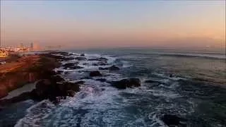 Sunset at Bloubergstrand, Cape Town with DJI Phantom 2V+