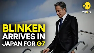 Blinken arrives in Japan for G7 foreign ministers' meeting | WION Originals