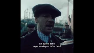 Tommy Shelby's encounter with the Billy Boys ( Thomas Shelby HD status ) #shorts #peakyblinders