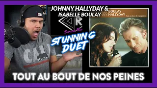 Johnny Hallyday, Isabelle Boulay Reaction Tout Au Bout De Nos Peines | Dereck Reacts