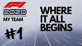 F1 2020 THE JOURNEY STARTS HERE !!!!!!