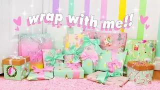 PASTEL CHRISTMAS WRAPPING VLOGGIE + What I Got My Friends & Fam For Christmas!