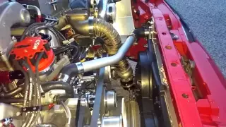 Supercharged /turbocharged 427 fox mustang