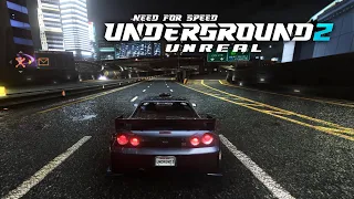 NFS UNDERGROUND 2 - UNREAL MOD 2023 | Tutorial & Video Settings