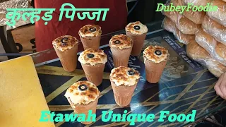 Aao Na Food House Etawah Kulhad Pizza, Dabeli, Burger, patties | Etawah Street Food