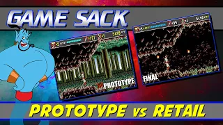 Prototype vs Retail - Game Sack