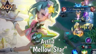 New Codex Skin Astrid "Mellow Star" Don't get The Skin Effect. But, Nice Design!!! | ARENA OF VALOR