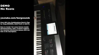KORG SOUNDS - No Roots / in style of Alice Merton