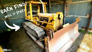 Will it Start!? BARN FIND 1950s Caterpillar Dozer!