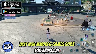 GRAFIKNYA WAW BENER!! 5 Game MMORPG TERBARU 2023 Untuk Android & iOS