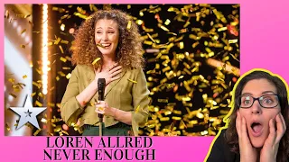 LucieV Reacts for the first time to Loren Allred - Never Enough