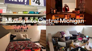 MOVE IN VLOG: CENTRAL MICHIGAN UNIVERSITY | Aniyla Moqail