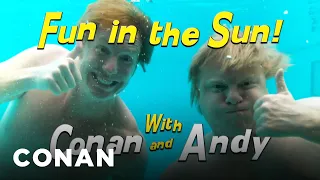 Fun In The Sun With Conan & Andy | CONAN on TBS