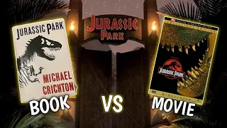Jurassic Park: Movie vs. Book | The differences are CRAZY!