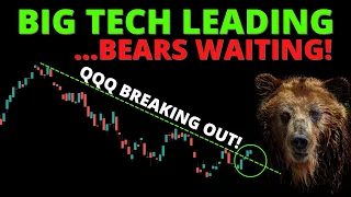 BIG TECH LEADING and BEARS are WAITING! (SPY QQQ DIA IWM ARKK BTC)