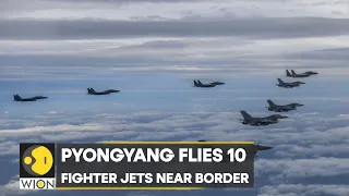 North Korea's fighter planes fly near border, tests another missile | South Korea | English News