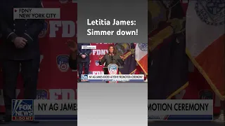 Letitia James gets booed in New York City #shorts