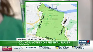 Savannah City Council voting on St. Patrick’s Day ordinances