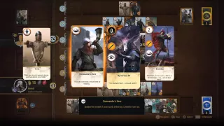 Gwent high score 465 round (Witcher 3: Wild Hunt)