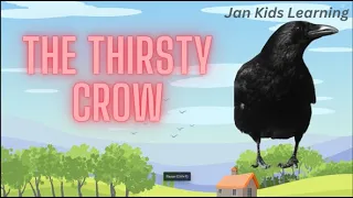 The Thirsty Crow Story for kids | Thirsty crow story in English | Thirsty Crow Moral Story |