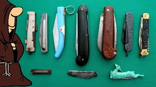 Топ 10 лучших складных ножей СССР, коллекция ножей РИ и СССР / USSR knife collection