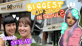 The BIGGEST BJD Shop in Seoul / Nine9Style Café / Shopping / Seoul / South Korea // VLOG with BJD