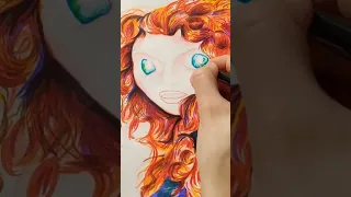 drawin merida disney