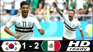 South Korea 1-2 Mexico  FIFA World Cup 23/06/2018