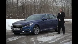 Genesis G80. Тест-драйв за 60 секунд.