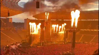 Rammstein live Berlin 16.07.2023 Sonne