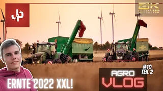 Ernte 2022 und Rapsaussaat! Daberkower Landhof - AgroVlog Teil 2 || JP Agrar