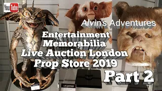 Entertainment Memorabilia Live Auction London - Prop Store 2019 Part 2