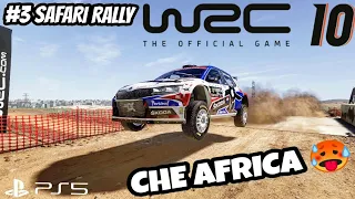 WRC 10 PLAYSTATION 5 EP.3 "CHE AFRICA" CARRIERA T150 T3PA PRO PS5