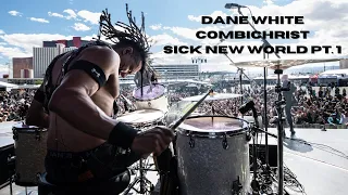 Sick New World - Combichrist - Dane White Drum Cam Pt. 1/3