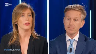 Alessandro Orsini e Maria Elena Boschi - Cartabianca - 17/05/2022