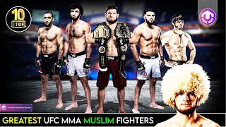 Top 10 Greatest UFC MMA Muslim Fighters in The World 2020 - Part 1 & Part 2 | UCC