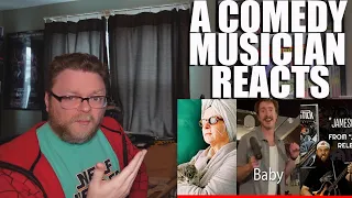 A Comedy Musician Reacts | New Songs by Bonecage, Tom Cardy, and Psychostick! [REACTION]