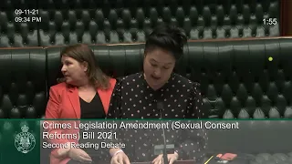 Jenny Leong on Affirmative Consent for NSW