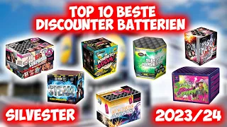 TOP 10 BESTE DISCOUNTER FEUERWERK BATTERIEN FÜR SILVESTER 2023/24🛒