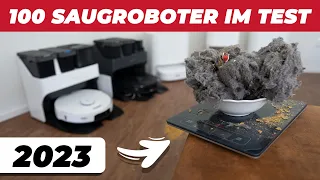 STAUBSAUGER ROBOTER TEST 2023 | TOP 10 Saugroboter ►Hochspannung im Testsieger Duell!🤖