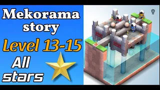 Mekorama Story Level 13, 14, 15 all-stars | mekorama gameplay | mekorama walkthrough | Sigog