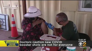 Doctors Caution New COVID-19 Booster Shots Aren't For Everyone