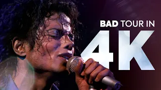 Michael Jackson | BAD TOUR 4K