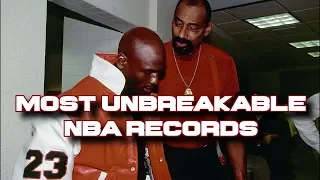 Top 10 Most Untouchable & Unbreakable NBA Records of all time!!