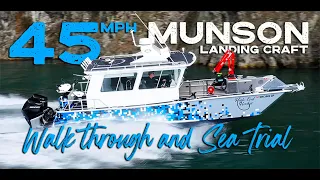 32' Munson Landing Craft w/ Twin 300 Mercury Outboards