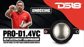 DS18 PRO-D1.4VC PRO 2" Titanium Replacement Diaphragm