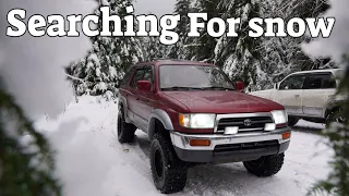 3rd Gen Toyota 4Runners Wheeling // Search For Snowy Trails