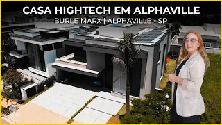 (VENDIDA) A CASA mais TECNOLÓGICA de ALPHAVILLE SP