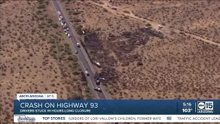 US 93 closed for several hours after deadly crash