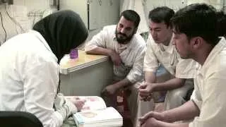 Discover how MSF is training Afghan medical staff to save lives
